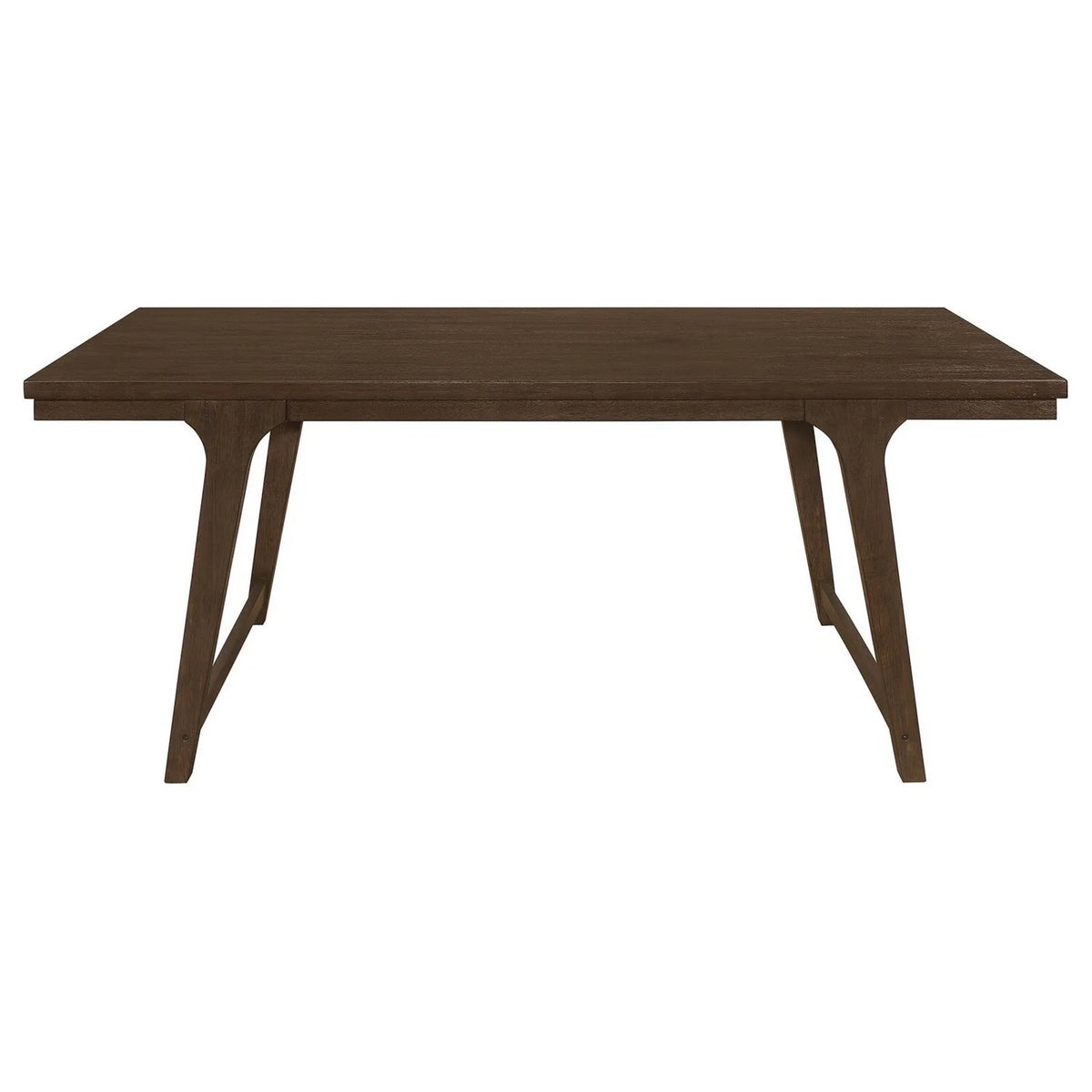 Brown 6 Seater Hardwood Dining Table U100031