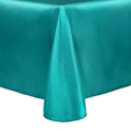 Caribbean Blue Oval Tablecloth A4381