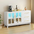 White Buffet Sideboard with 3 Drawers & 2 Door X9264