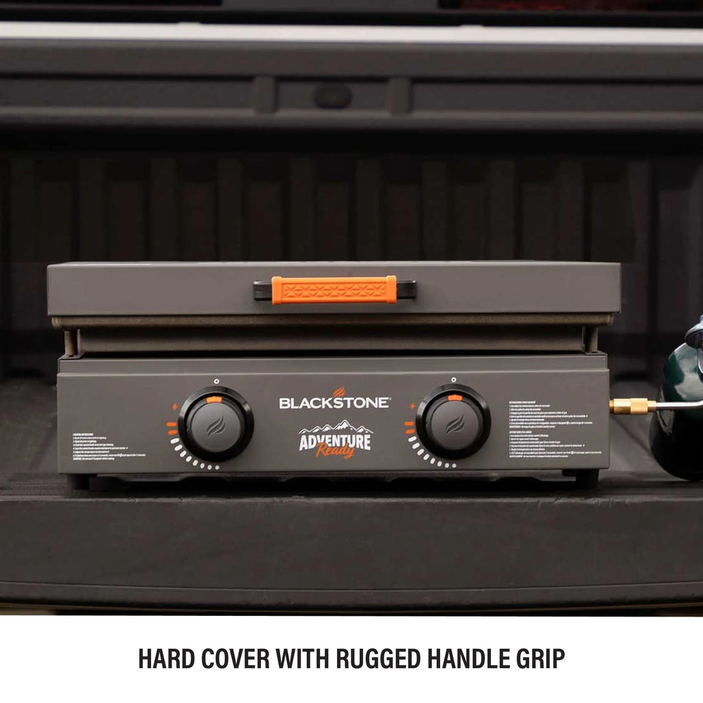 2-Burner 22 Propane Griddle with Hard Cover Y9588