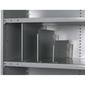 Vertical Shelf Divider 20 ga Gray PK12 A832538