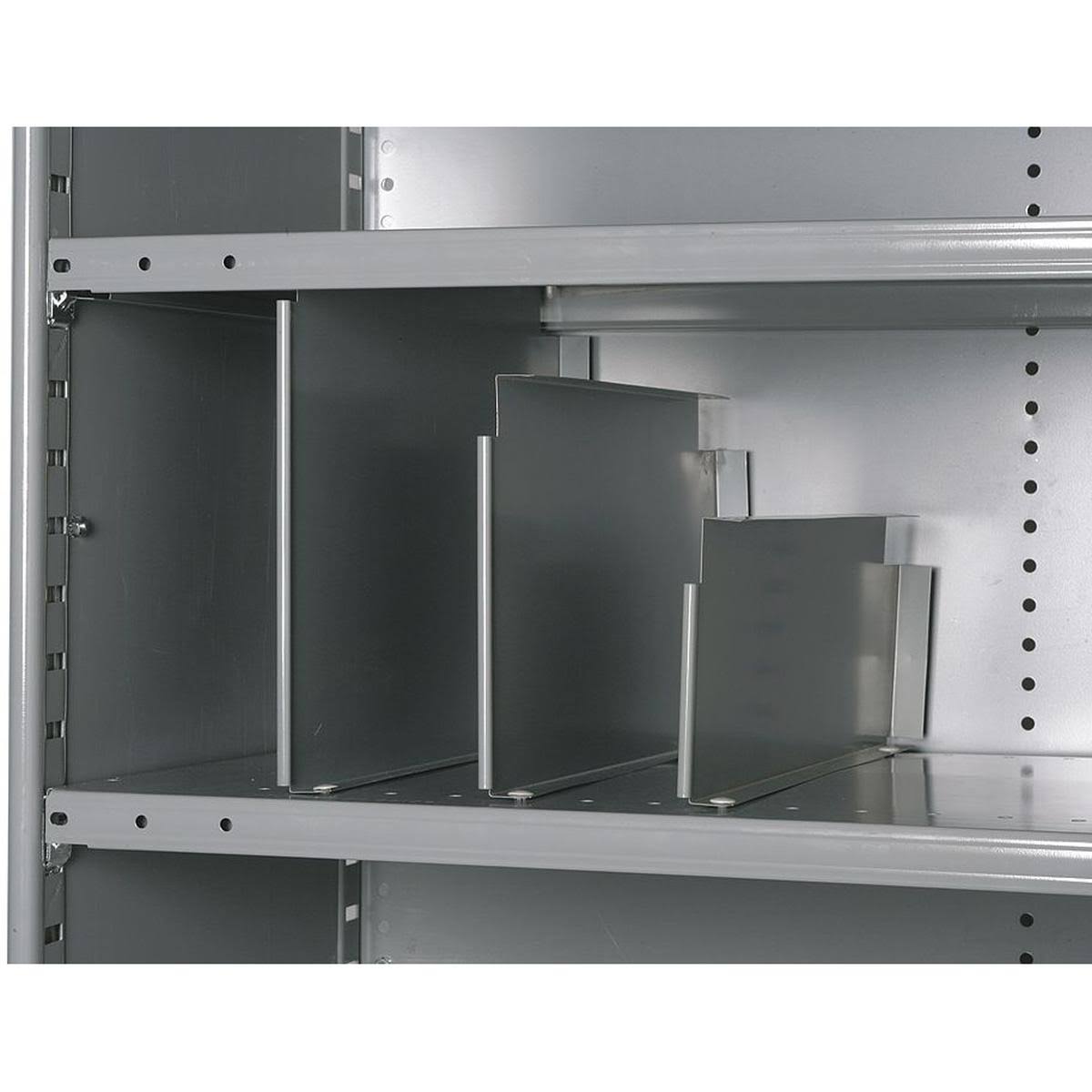 Vertical Shelf Divider 20 ga Gray PK12 A832538