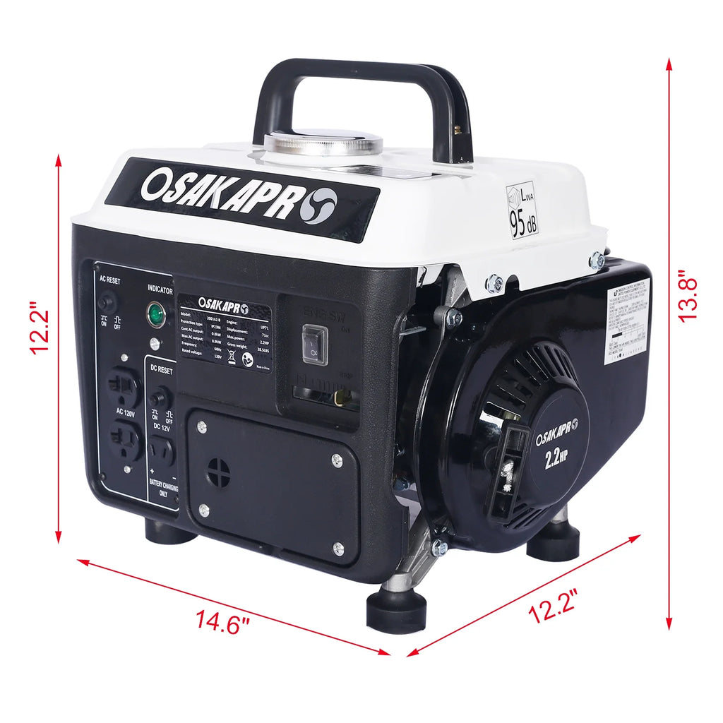 2.2HP Portable Gas Powered Inverter Generators A17160