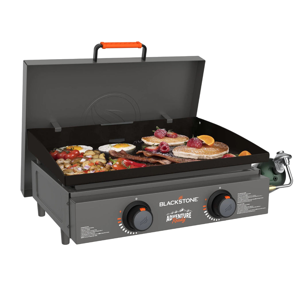 2-Burner 22 Propane Griddle with Hard Cover Y9588