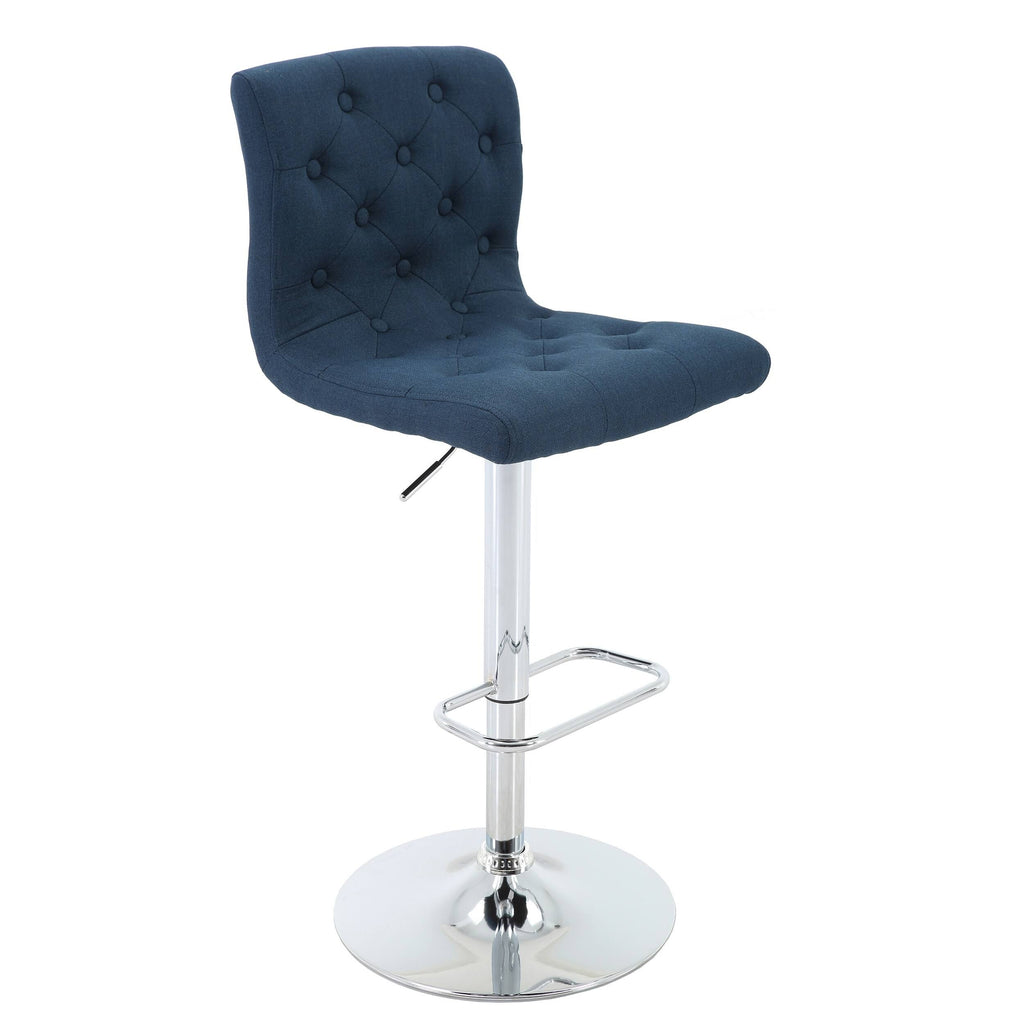 Blue Tufted Barstool E97449