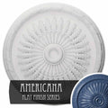 36x22OD x 1 1/2x22P Juniper Ceiling Medallion Q38436