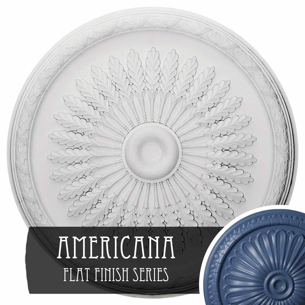 36x22OD x 1 1/2x22P Juniper Ceiling Medallion Q38436
