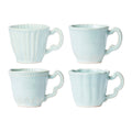 Aqua Stone Mugs (Set of 4) K614