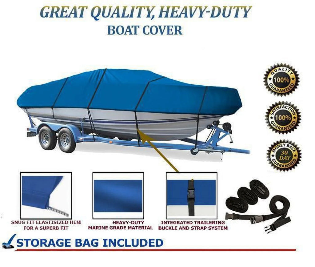 Boat Cover for 17 Aluminum O/B V631834
