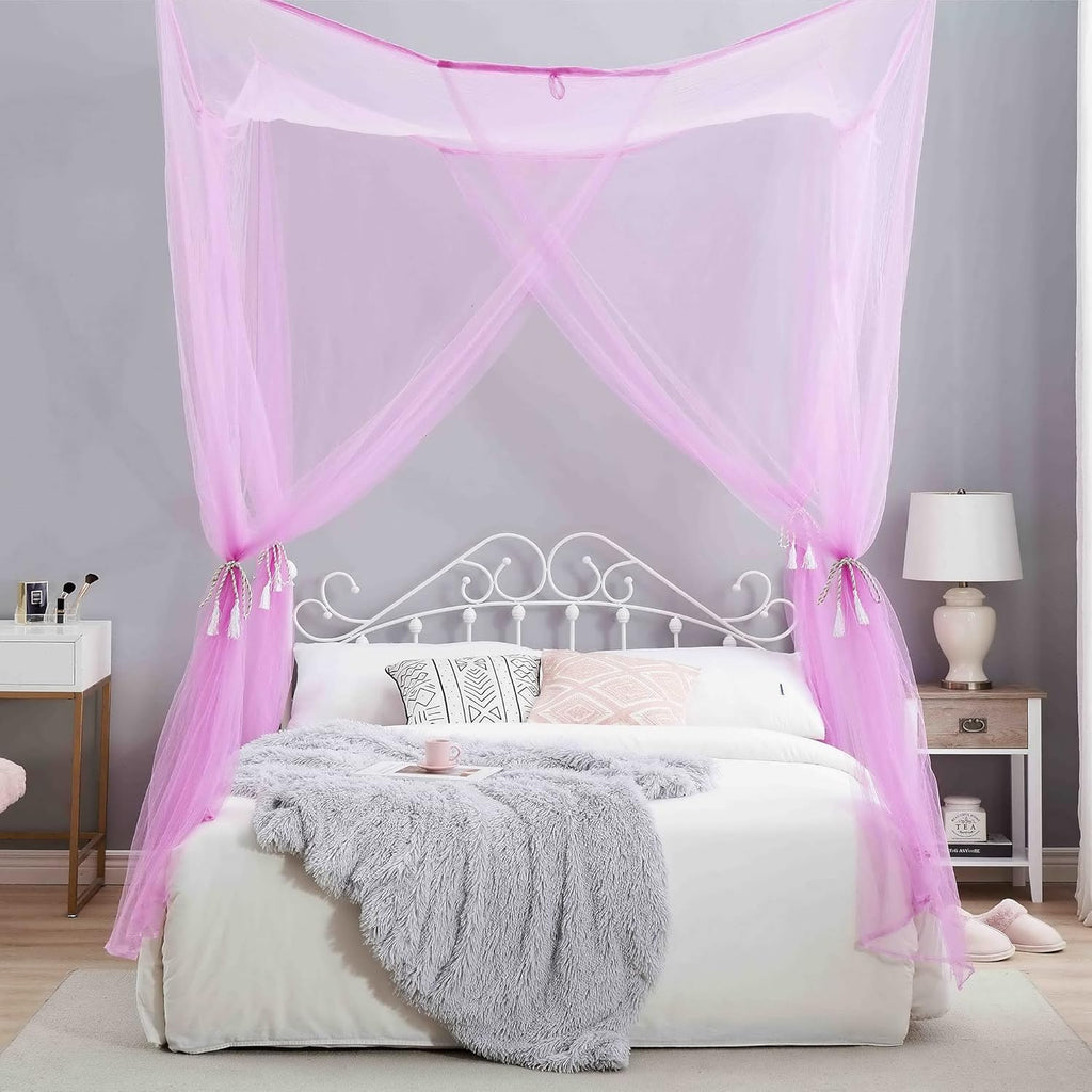 Pink Bed Canopy U71152