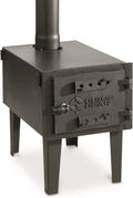 Outdoor Wood Burning Stove with Chimney Pipe A97750