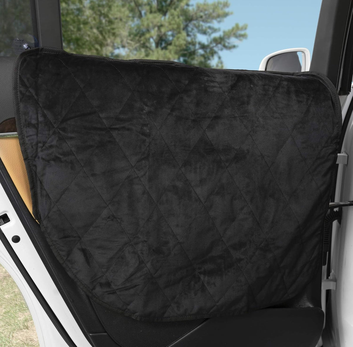 Washable Waterproof Car Door Protector Set of 2 Grey Q76477