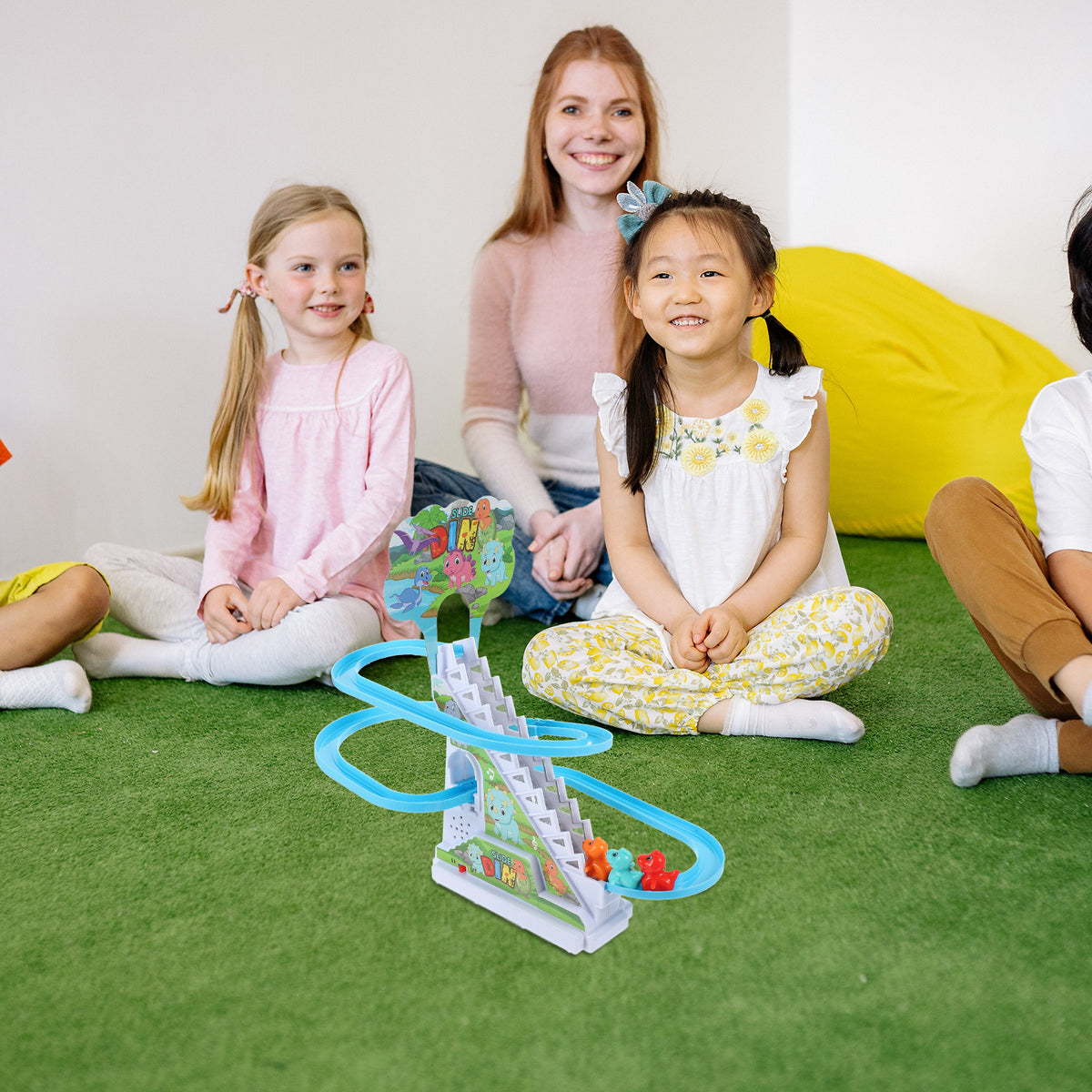 Stair Climbing Toy Roller Coaster B8619