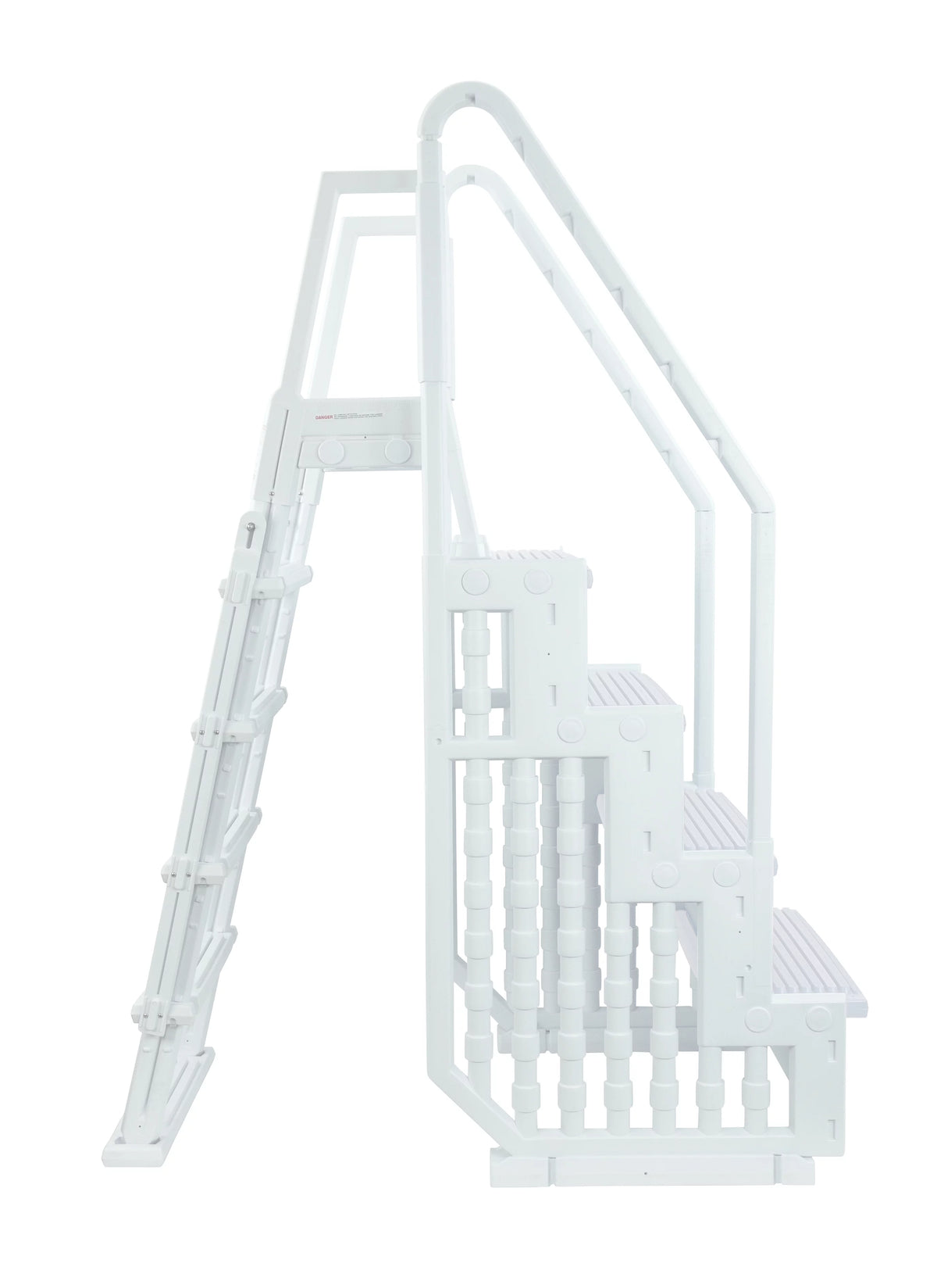 White Above Ground Pool Step K226736