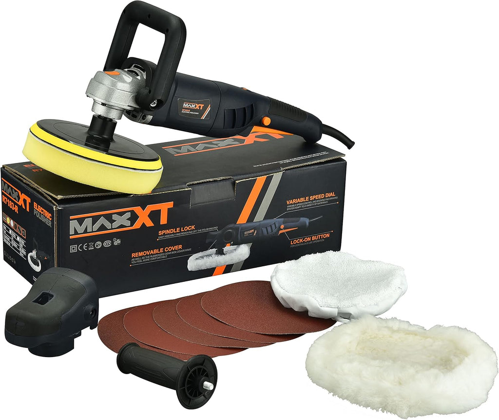 7 Inch Car Polishing Machine with Woolen Fleece Hood I148067