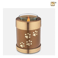 Bronze Tealight Candle Urn V914