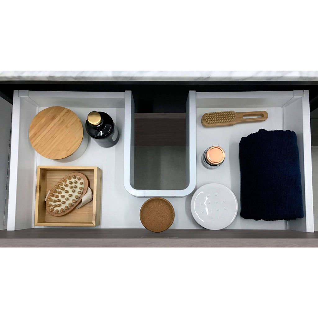 40x22 Oak Wood Bathroom Vanity Set with Sink Y53226