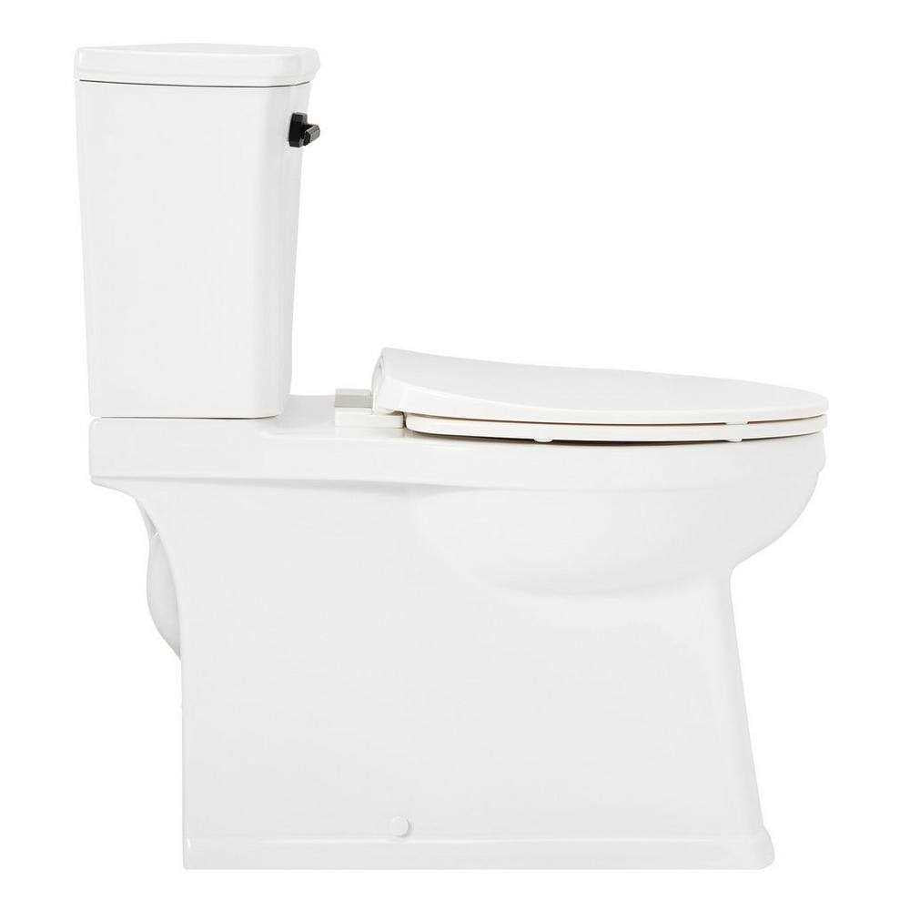 1.28 GPF Two Piece Skirted Elongated Toilet A321687