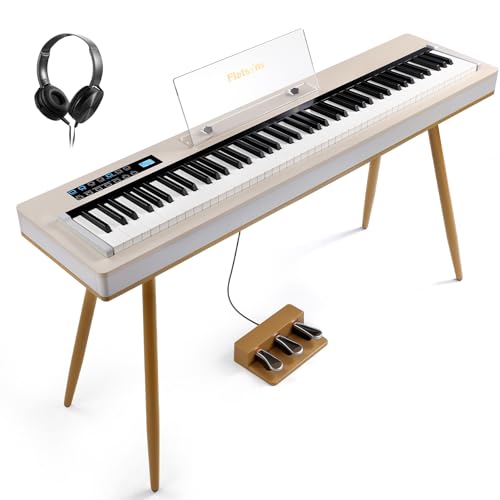 88 Key Fully Weighted Electric Piano with LCD Display U1947