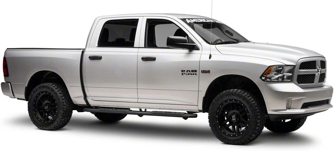 Textured Black Side Step Bars W451