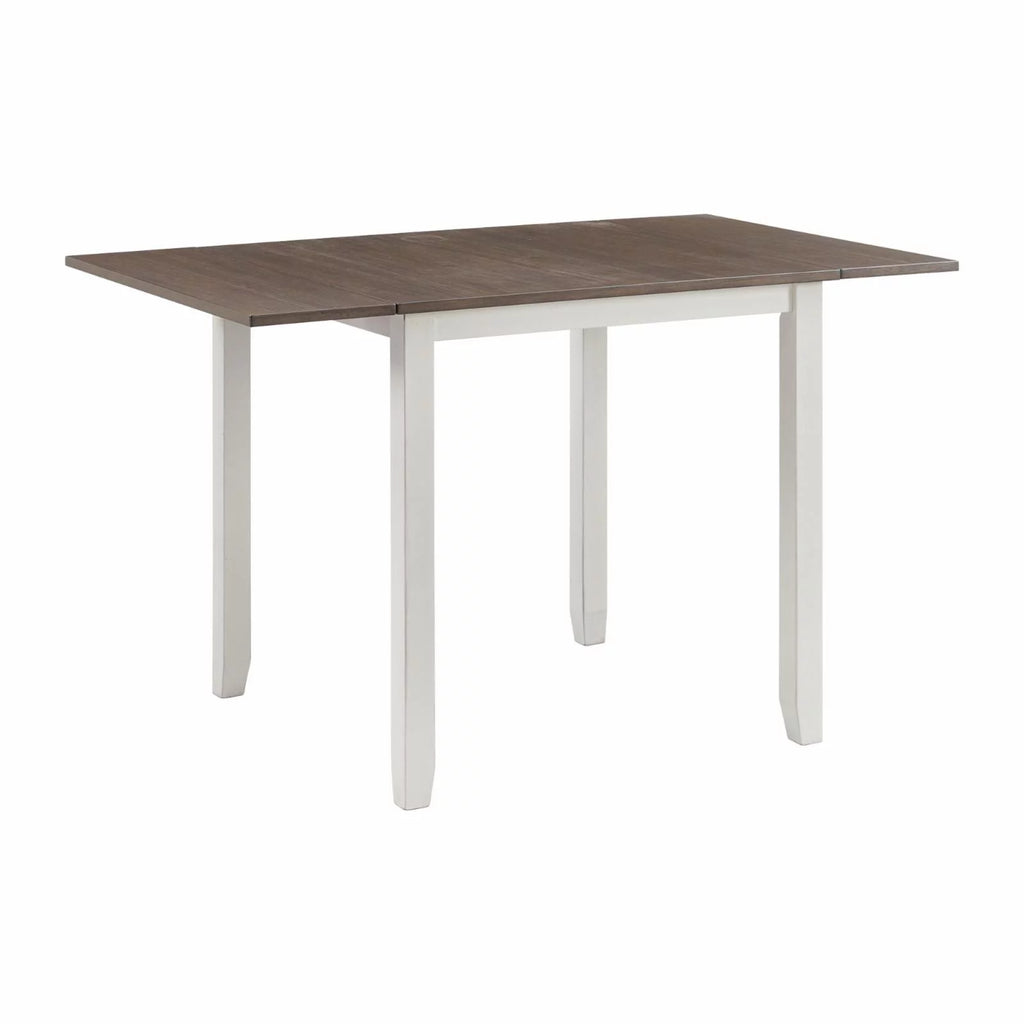 3PC Drop Leaf Dining Set in Black H2192