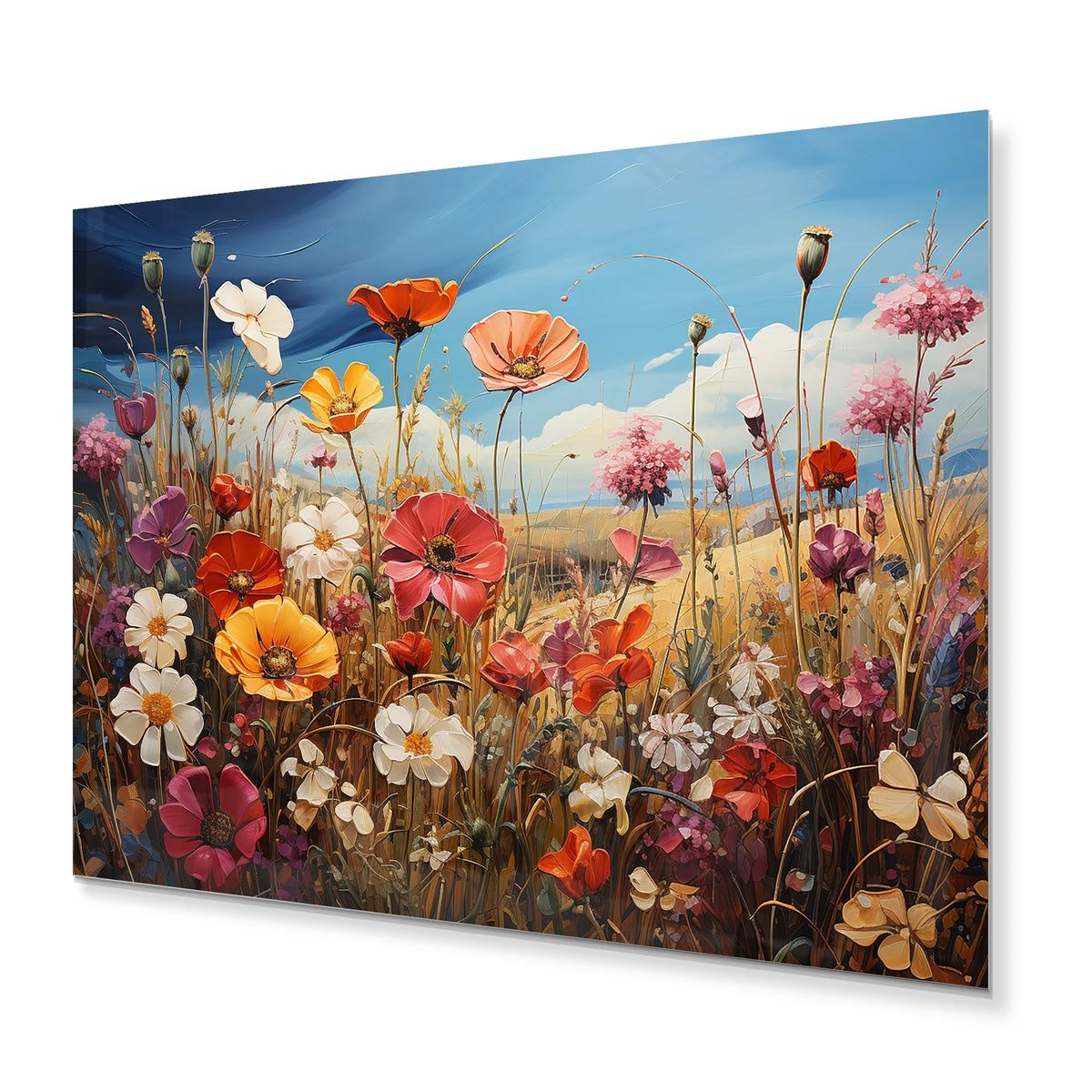 Floral Metal Wall Art L941820