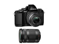 Black Digital Camera with 14-42mm & 40-150mm Lenses Q322