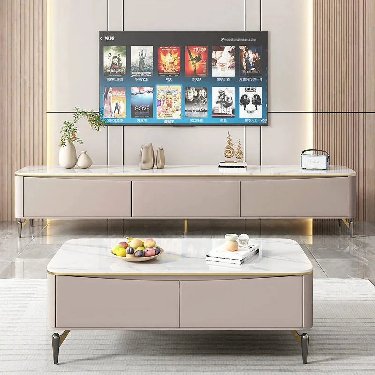 Tv Stand Cabinet Media Console D1892