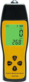 Handheld Carbon Monoxide Meter, Portable CO Gas Detector, 0～1000ppm Range, 1PPM Resolution I111
