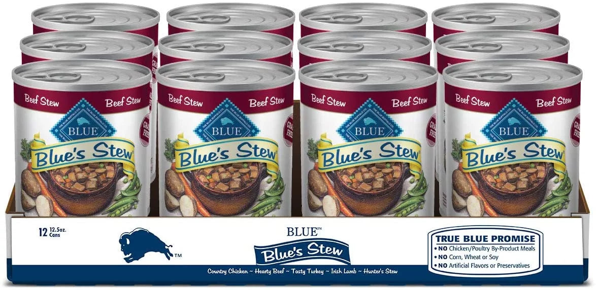 12.5 oz Grain Free Natural Adult Wet Dog Food (Pack of 12) N726589