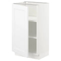 White Base Cabinet with Shelves T644