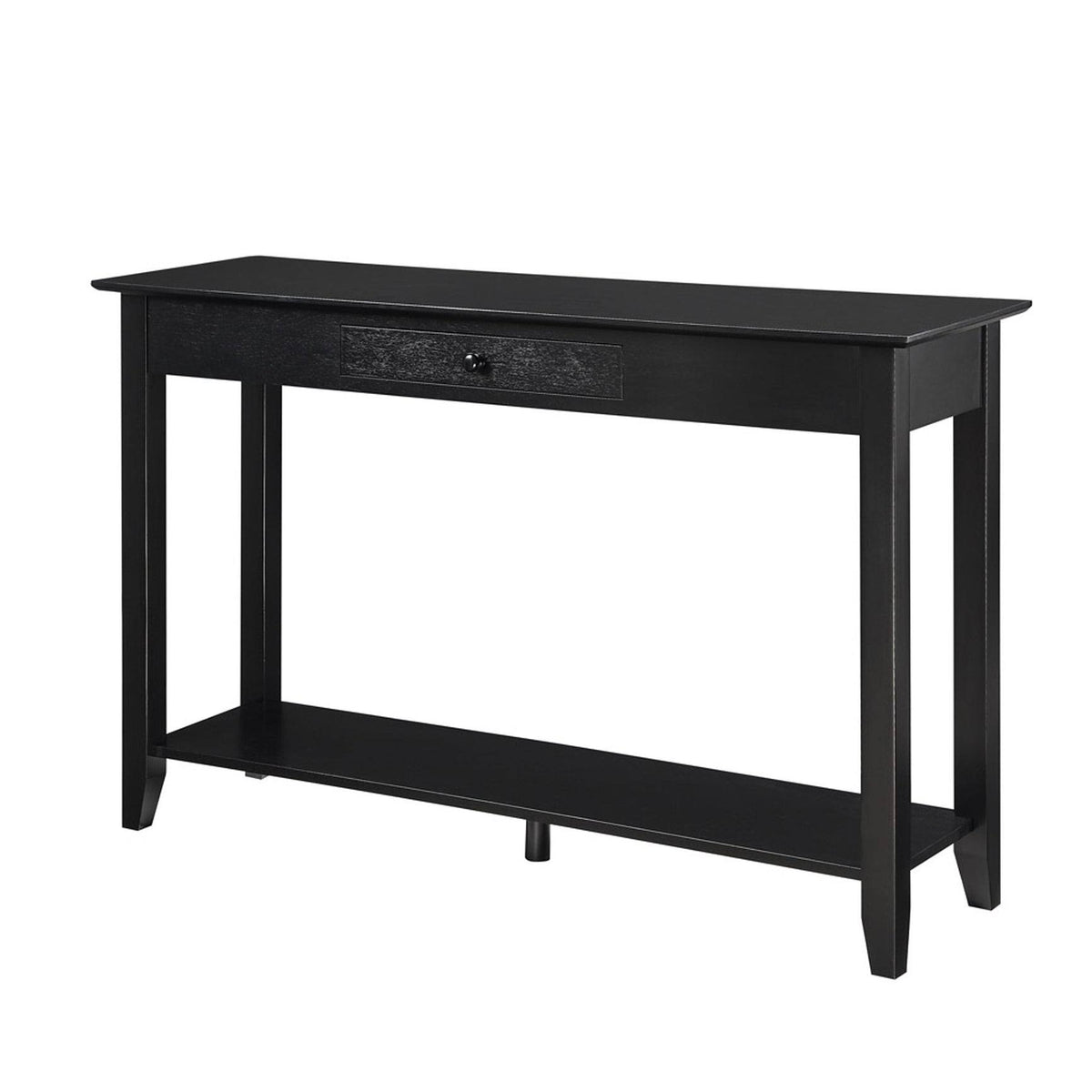 Cherry Single-Drawer Console Table W370