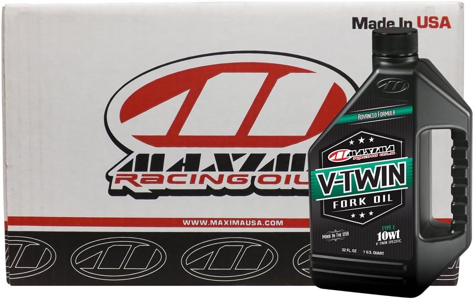 V-Twin Fork Oil 10wt 32 oz Bottle 4-Pack R5270