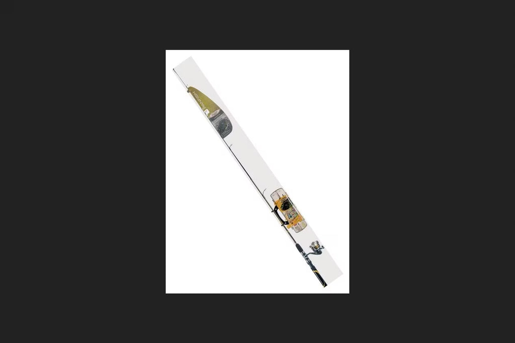 5' Panfish Spinning Fishing Rod & Reel Combo with Tackle Kit E952568