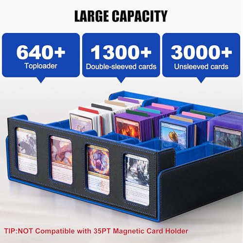5-Row Deck Case with Removable Lid (Black Purple) R4921