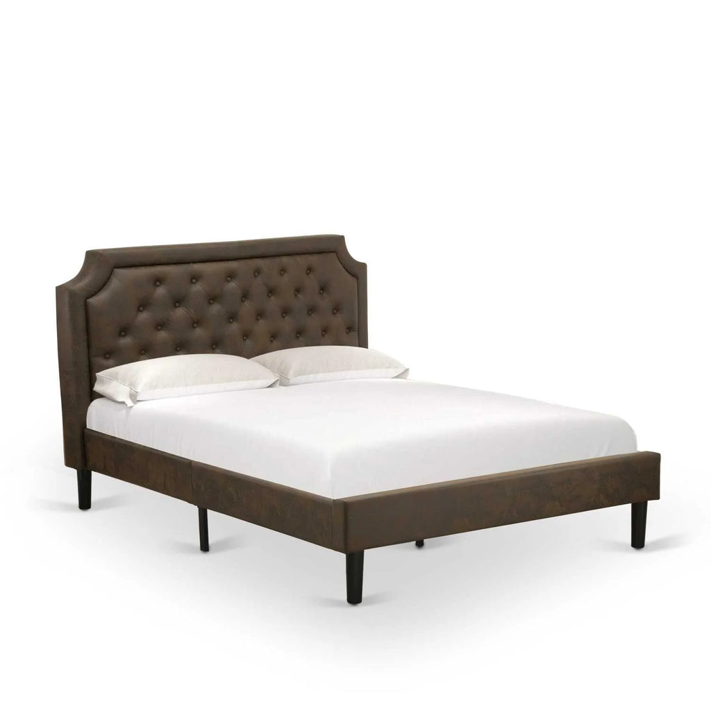 2-Piece Wood Queen Bedroom Set S2116