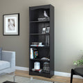 Midnight Black 72-Inch Bookcase P702179