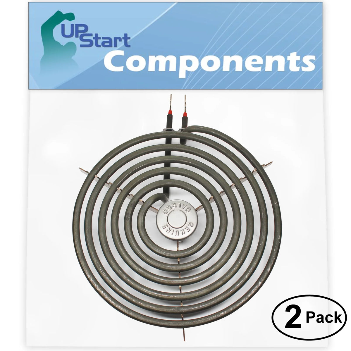 2-Pack 8 inch 6 Turns Surface Burner Element for Range L955075
