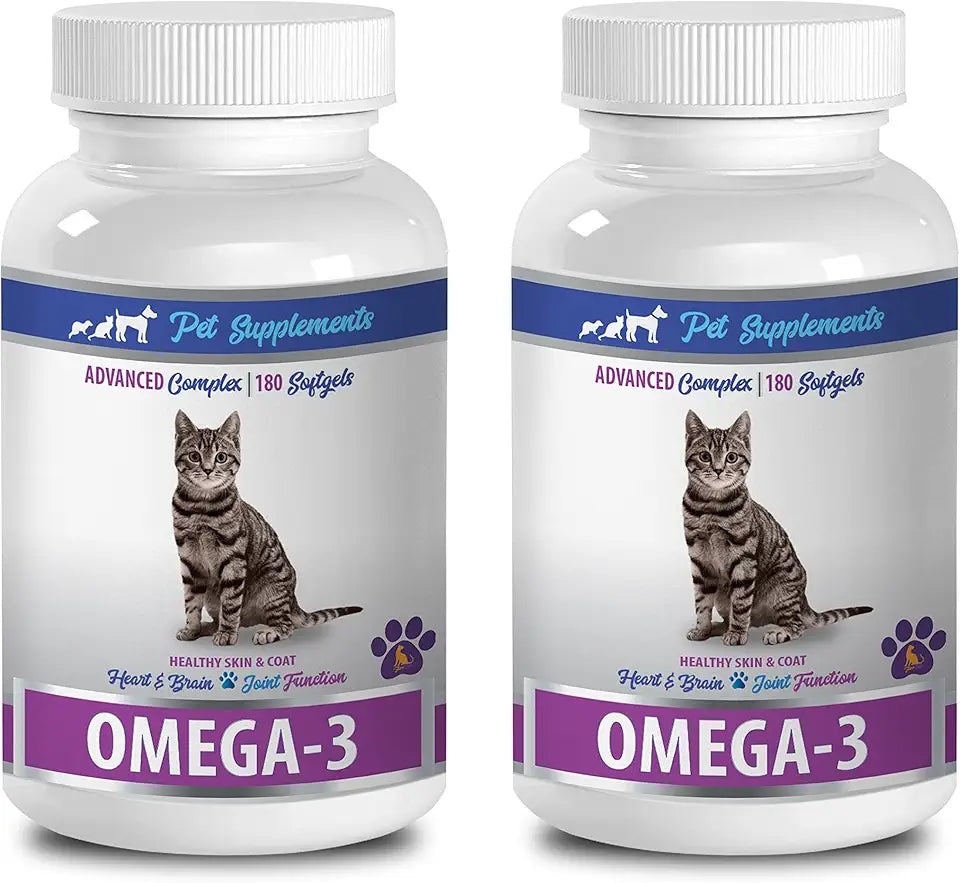 Omega 3 Fish Oil for Cats Softgels 360 Count V78549