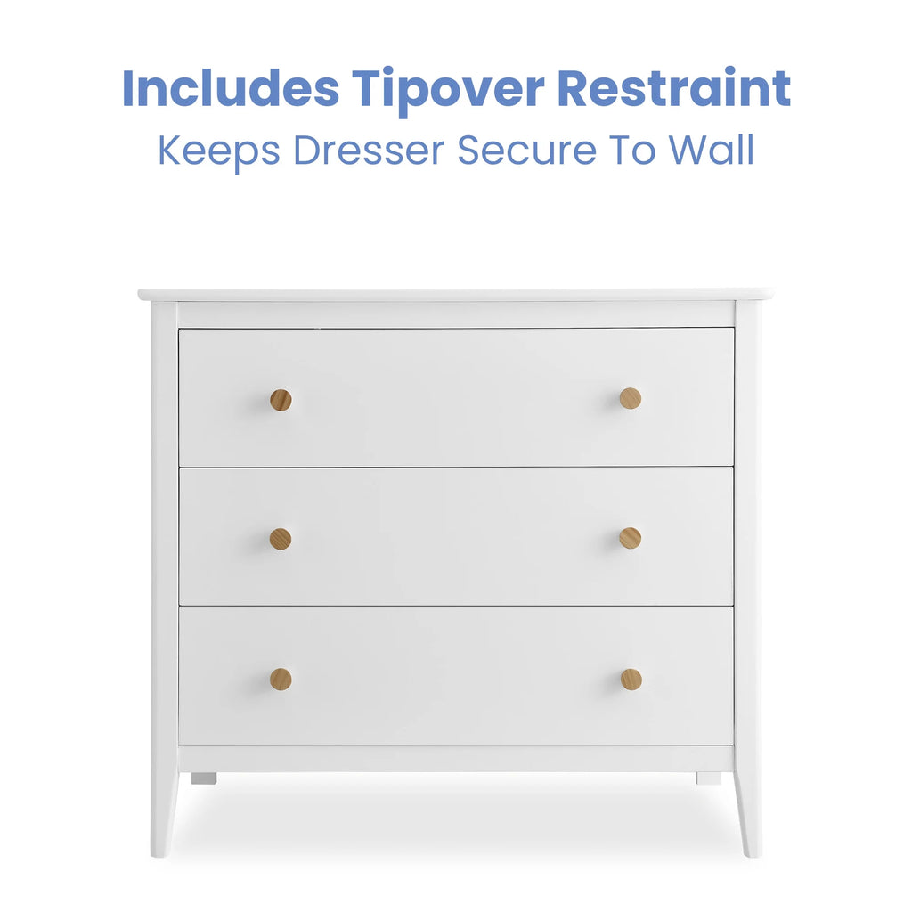 3 Drawer Dresser B128
