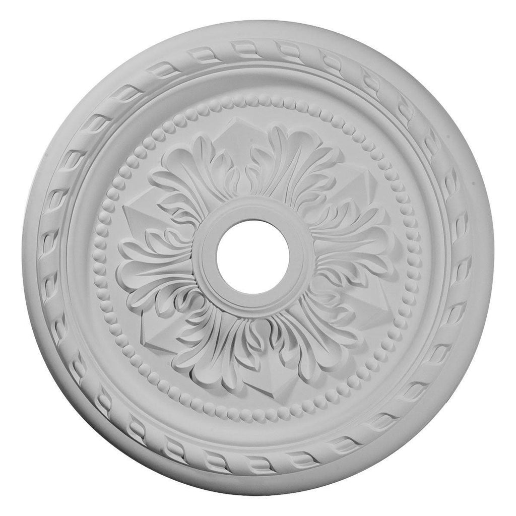Hand-Painted Hickory Ceiling Medallion R44346