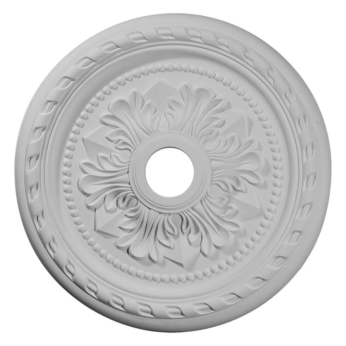 Hand-Painted Hickory Ceiling Medallion R44346