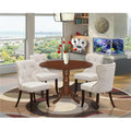 Mahogany Doeskin Dining Room Table Set of 4 G431598