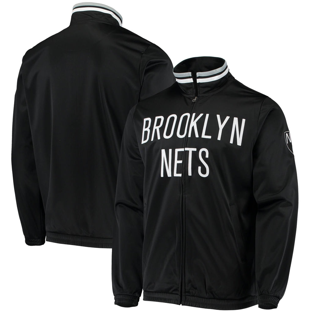 Black Full-Zip Track Jacket S2369