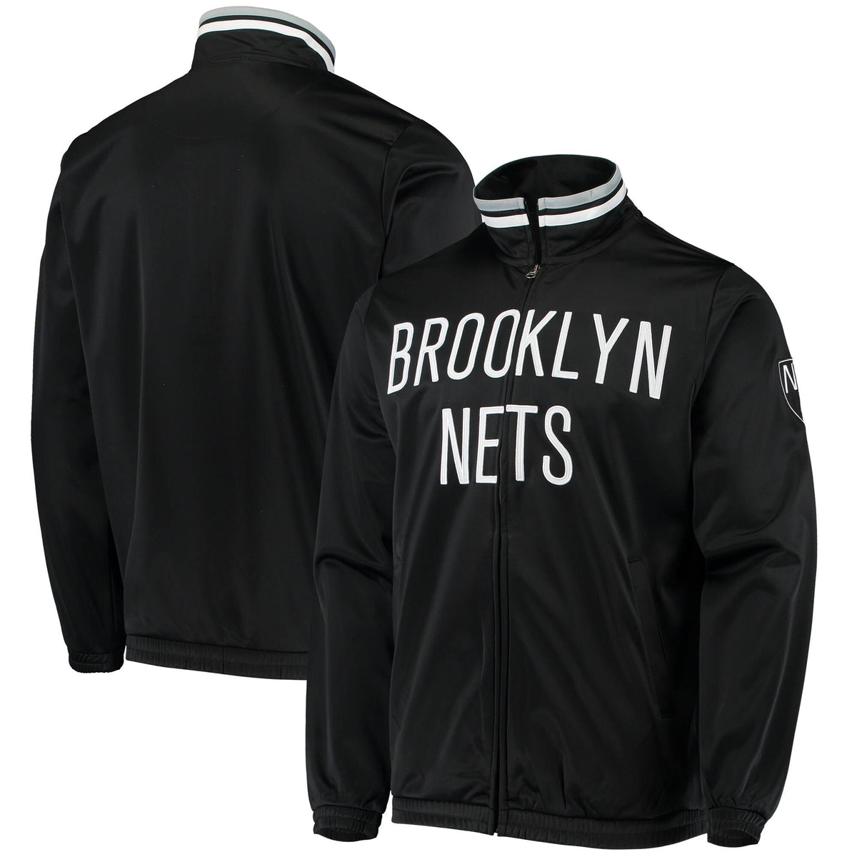 Black Full-Zip Track Jacket S2369