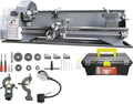 8.3'' x 29.5'' Precision Benchtop Metal Lathe with Tool Box U612352