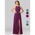 Floor-Length Chiffon Bridesmaid Dresses U4320