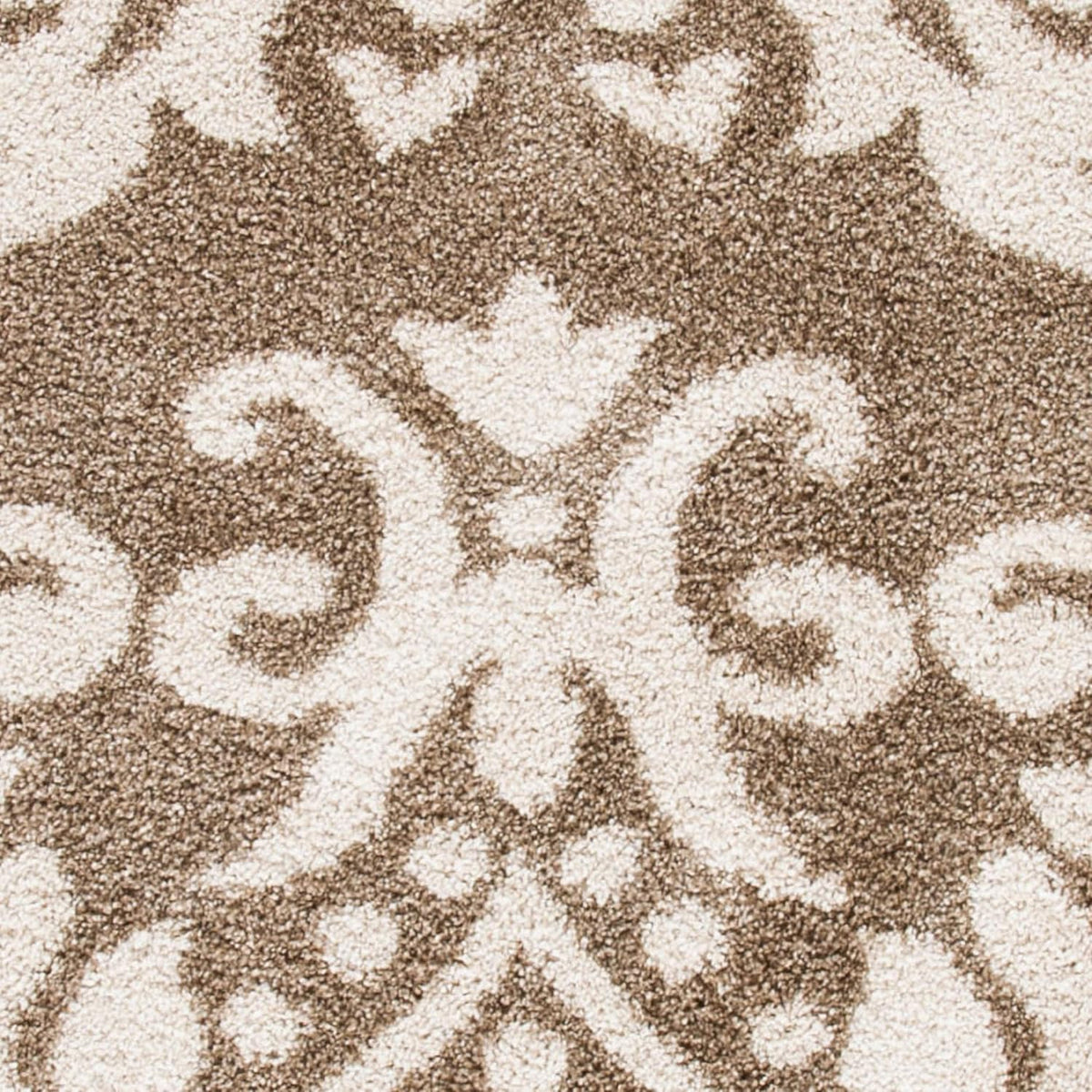 Beige & Cream 6' x 9' Area Rug M1978