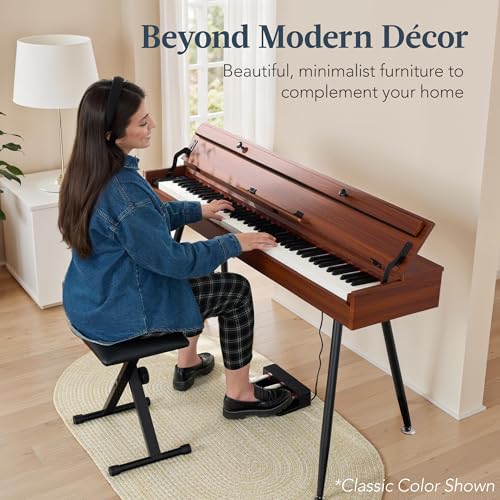 Natural Weighted Full Size Digital Piano with Metal Legs O1481