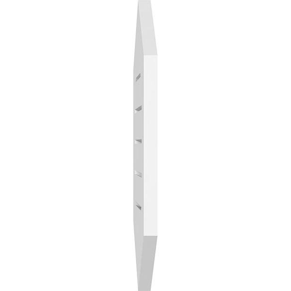 PVC Gable Vent 9/12 Pitch C117603